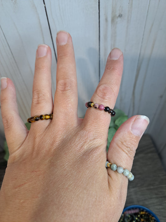 Crystal Bead Rings