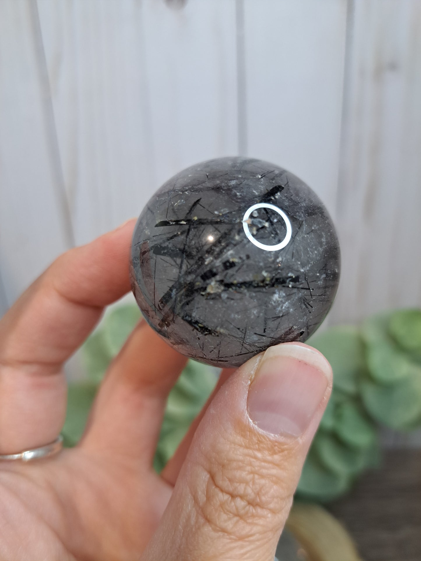 Tourmalated Quartz Spheres