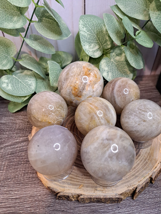 Moonstone Spheres