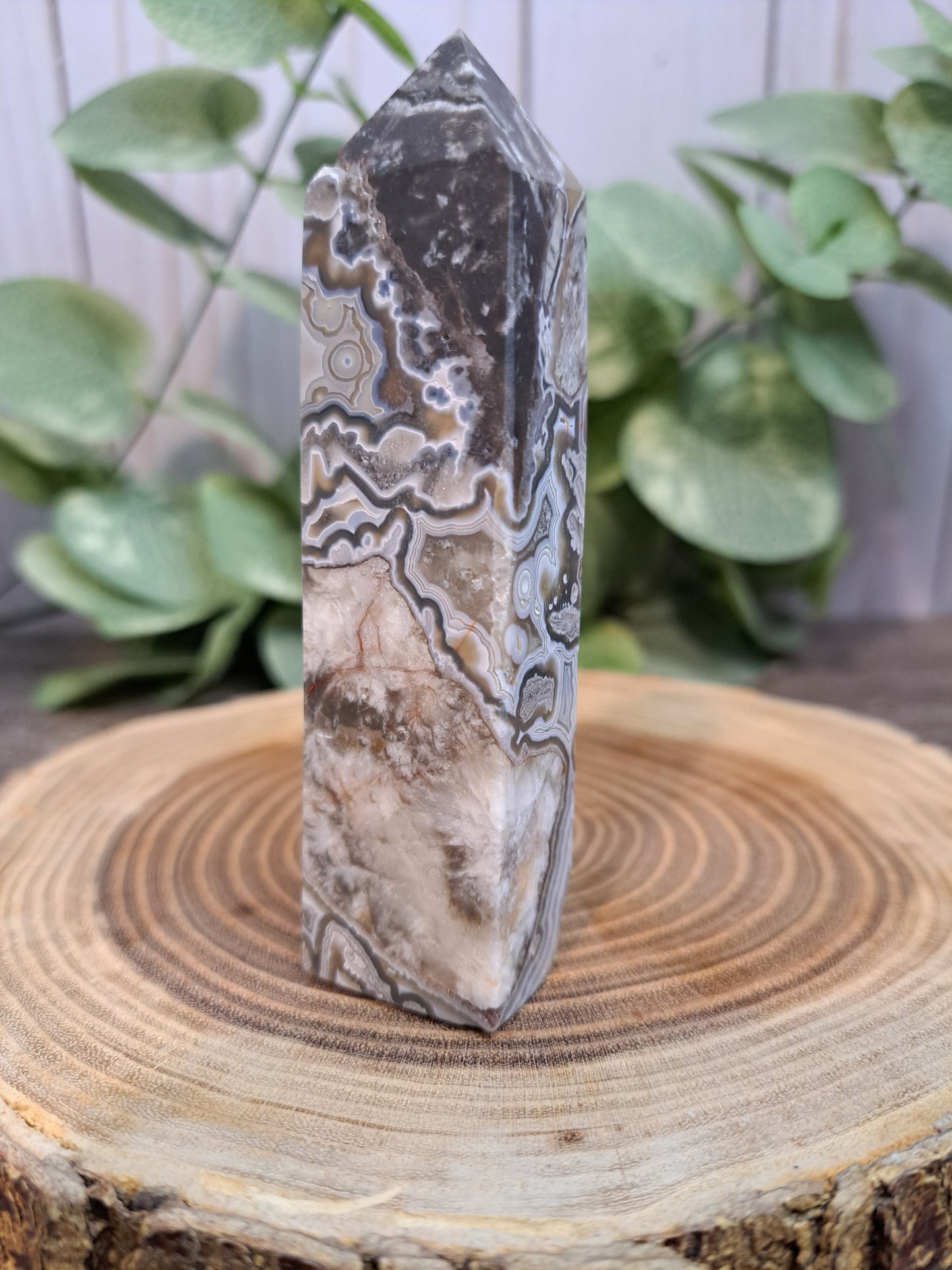 Mexican Lace Agate Towers