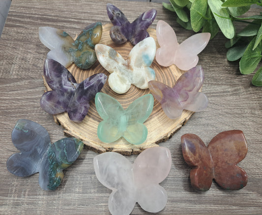 Assorted Butterfly Carvings