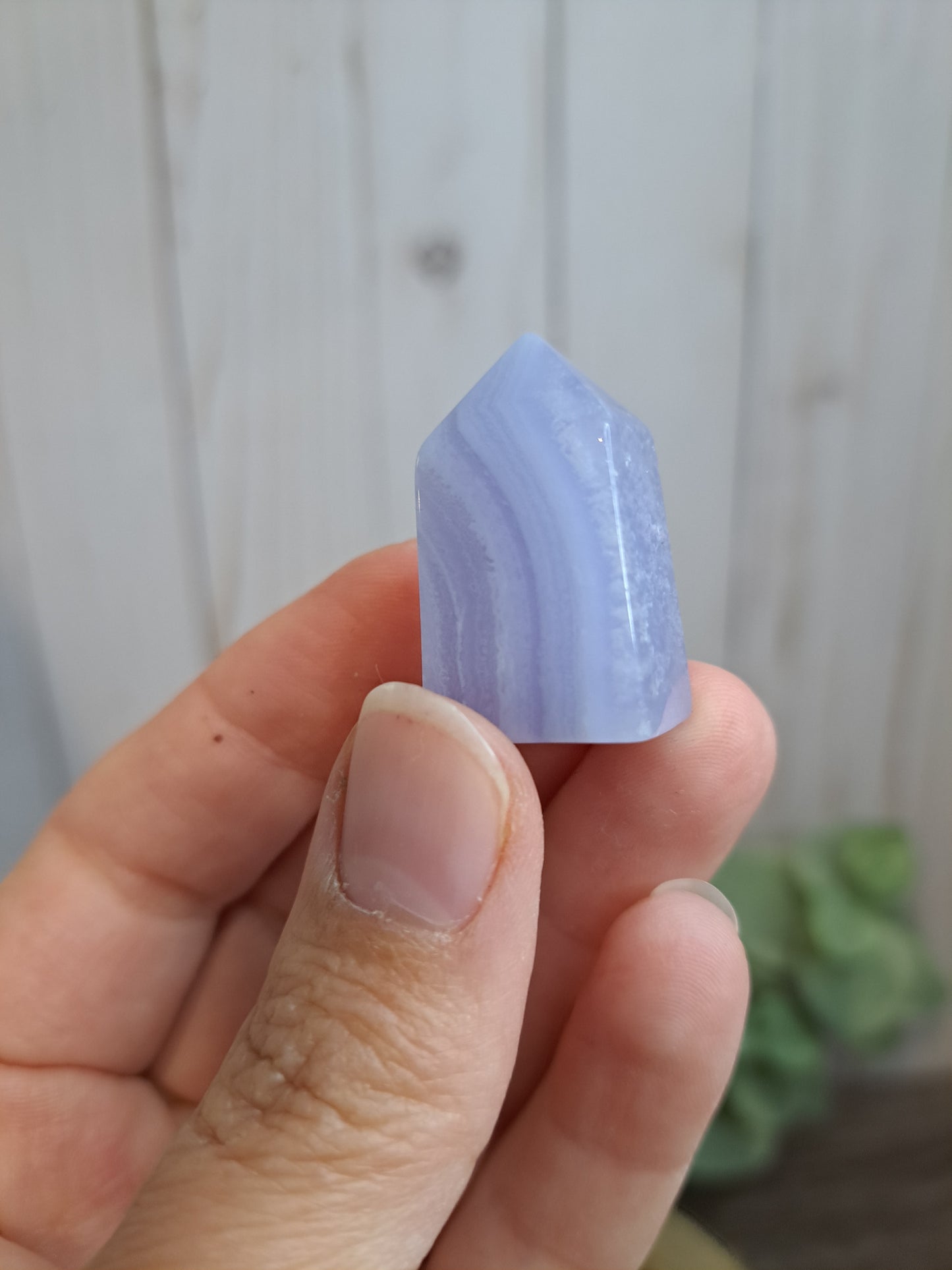 Blue Lace Agate Towers  - Small