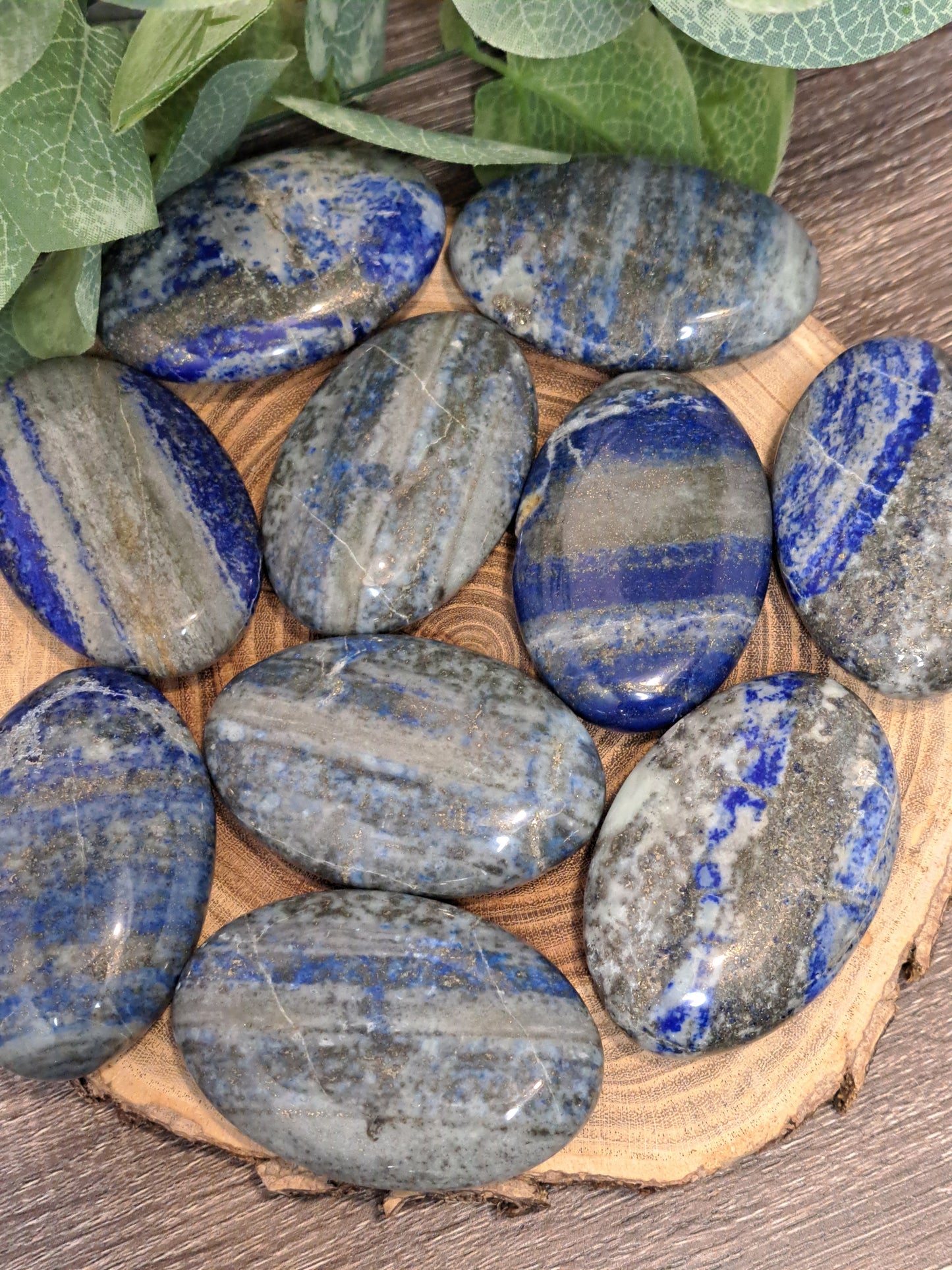 Lapiz Lazuli Palm Stones