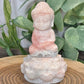 Buddha Carvings with Lotus