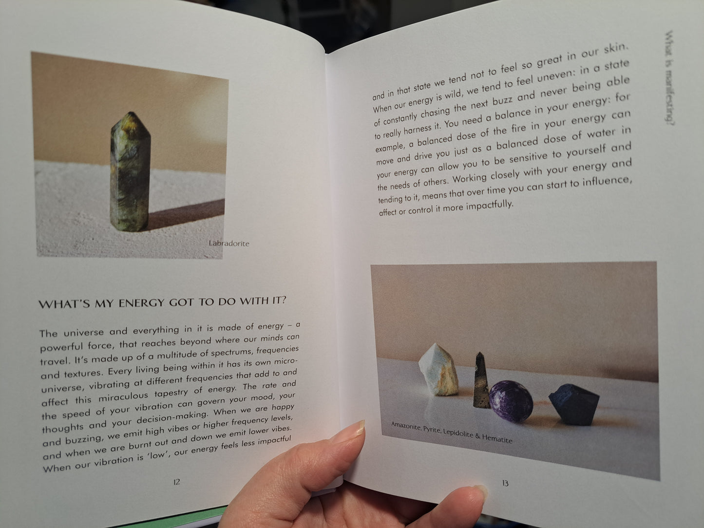 Crystals to Manifest: Harness the power of crystals & start living your best life