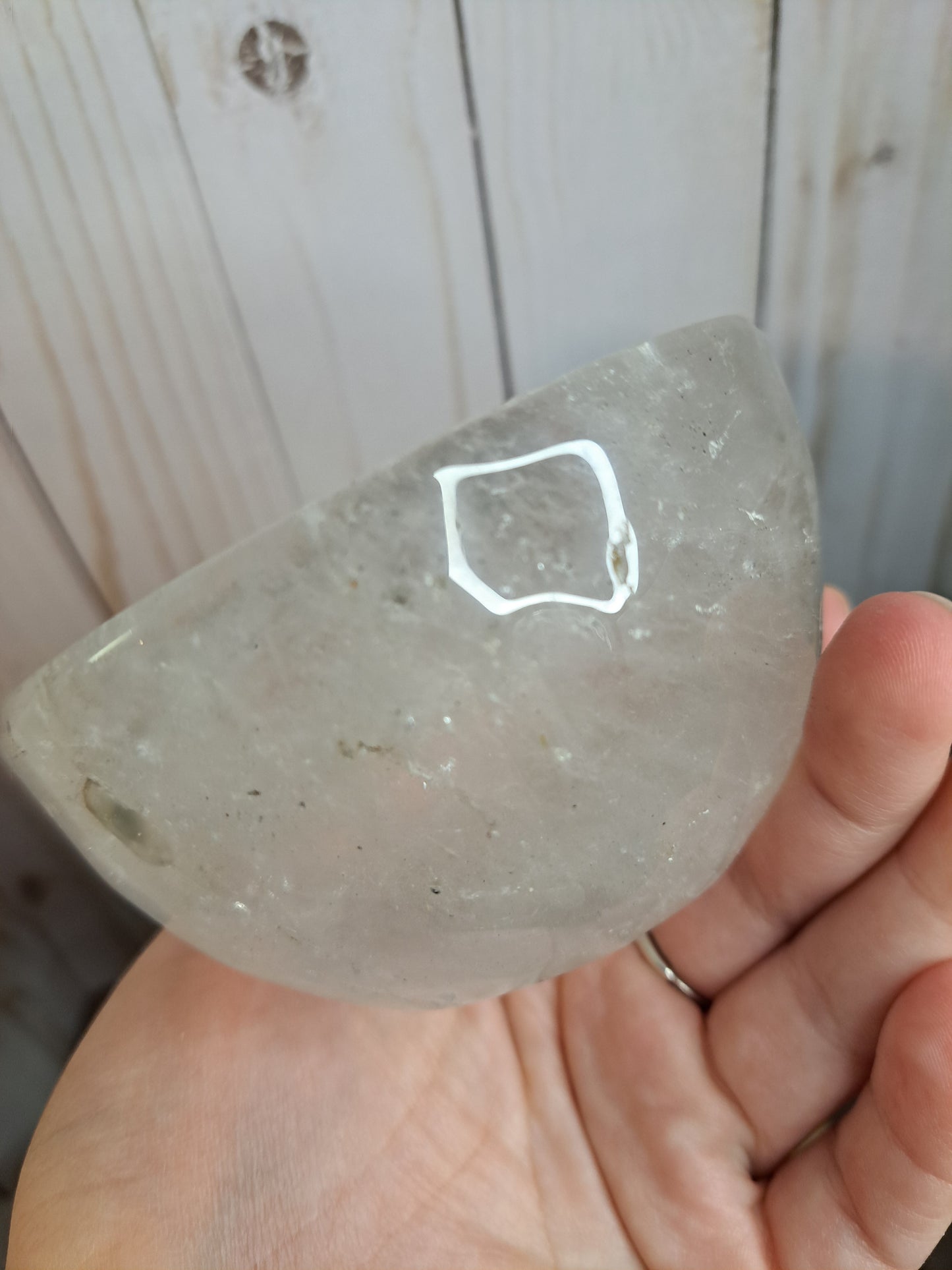 Bowl - Clear Quartz