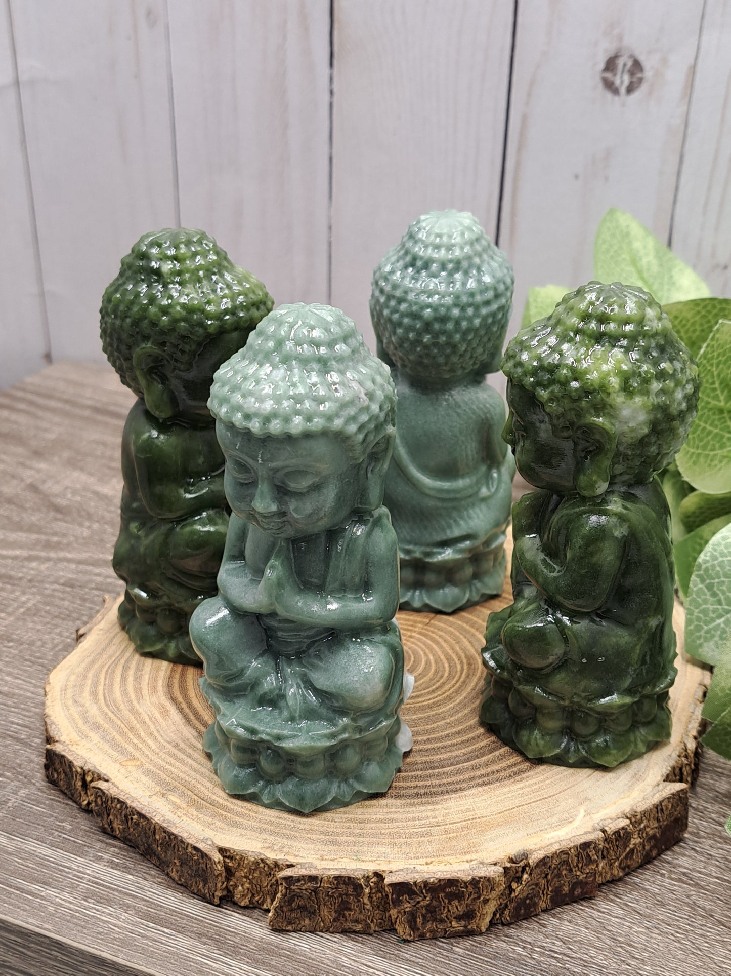 Praying Buddha Carvings