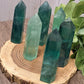 Green Fluorite Towers