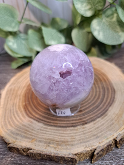 Pink Amethyst Spheres