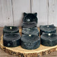 Cat Head Bowls - Moss Agate