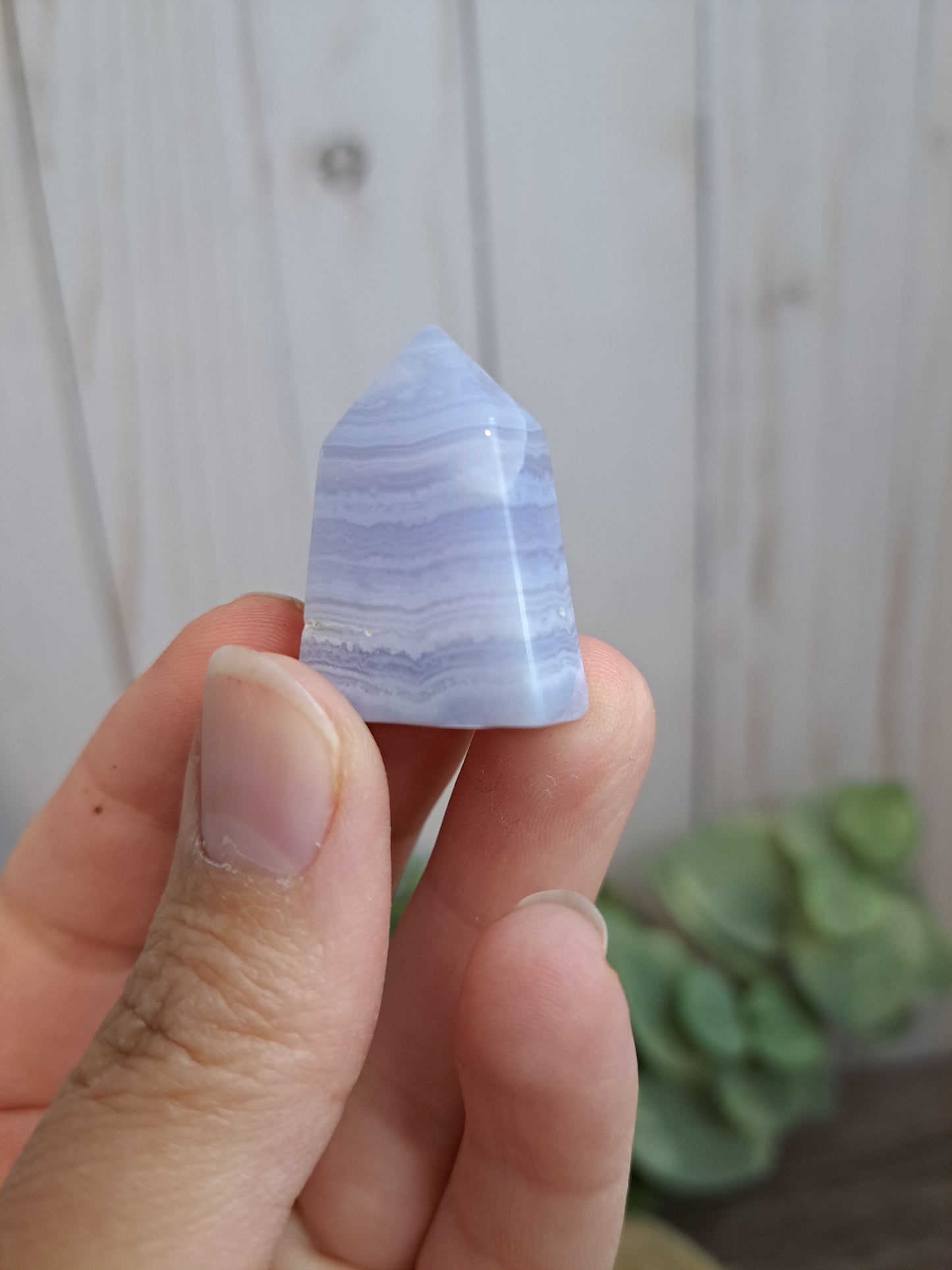 Blue Lace Agate Towers  - Small