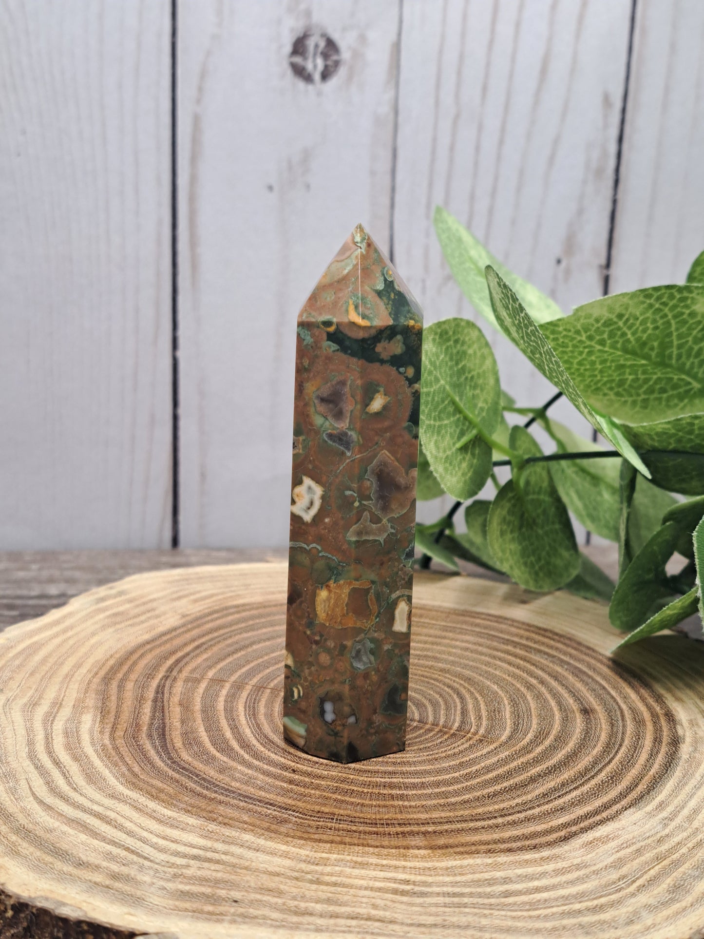 Rain Forest Agate Tower