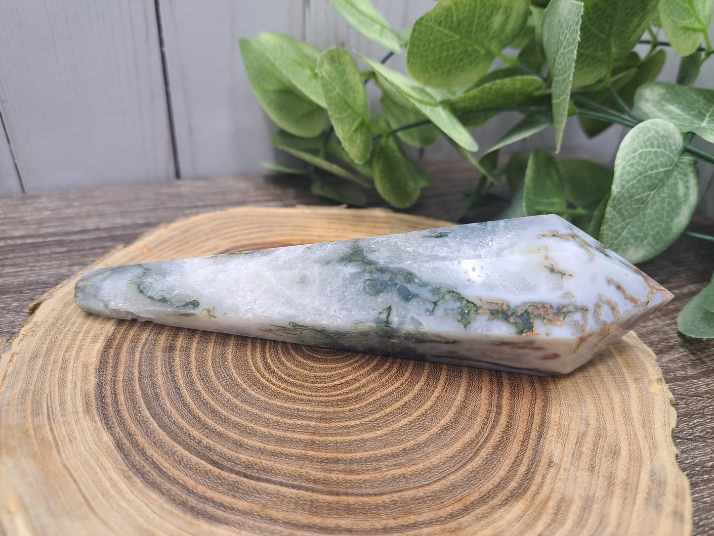 Moss Agate Wands