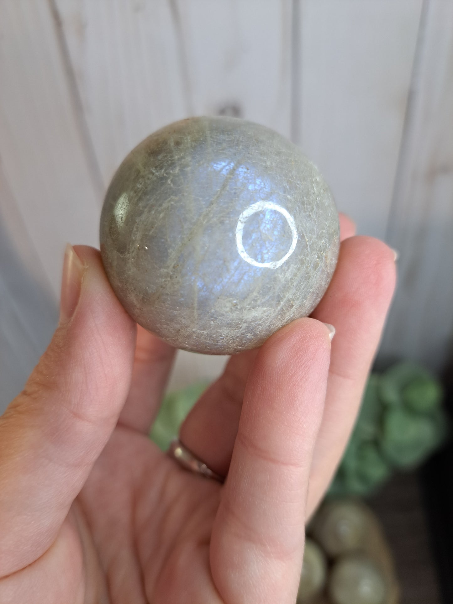 Moonstone Spheres