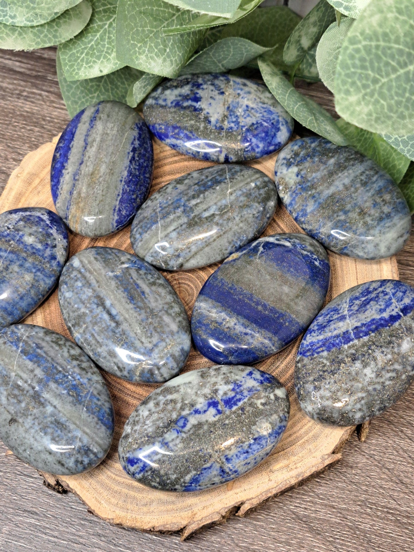 Lapiz Lazuli Palm Stones