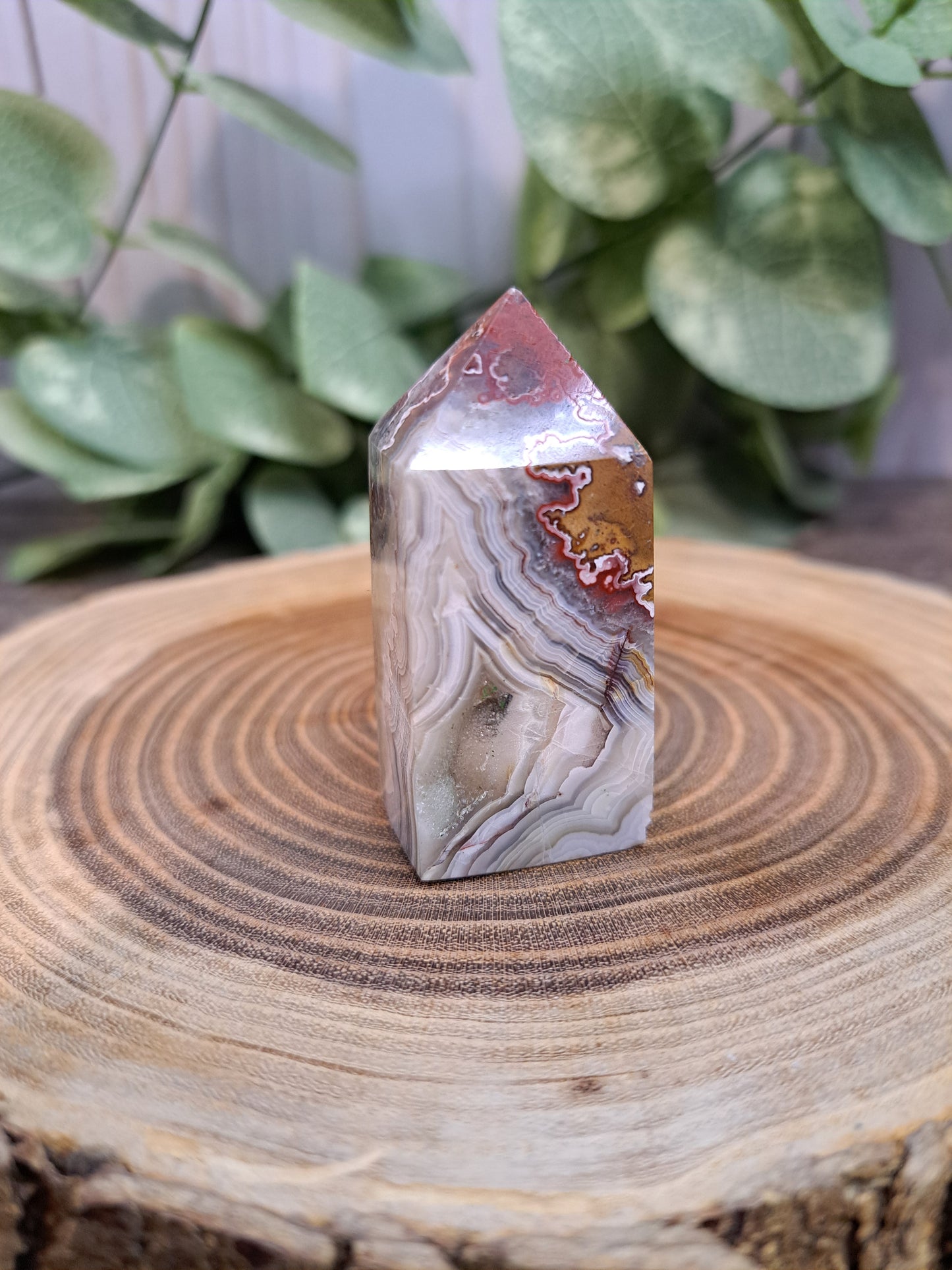 Mexican Lace Agate Towers