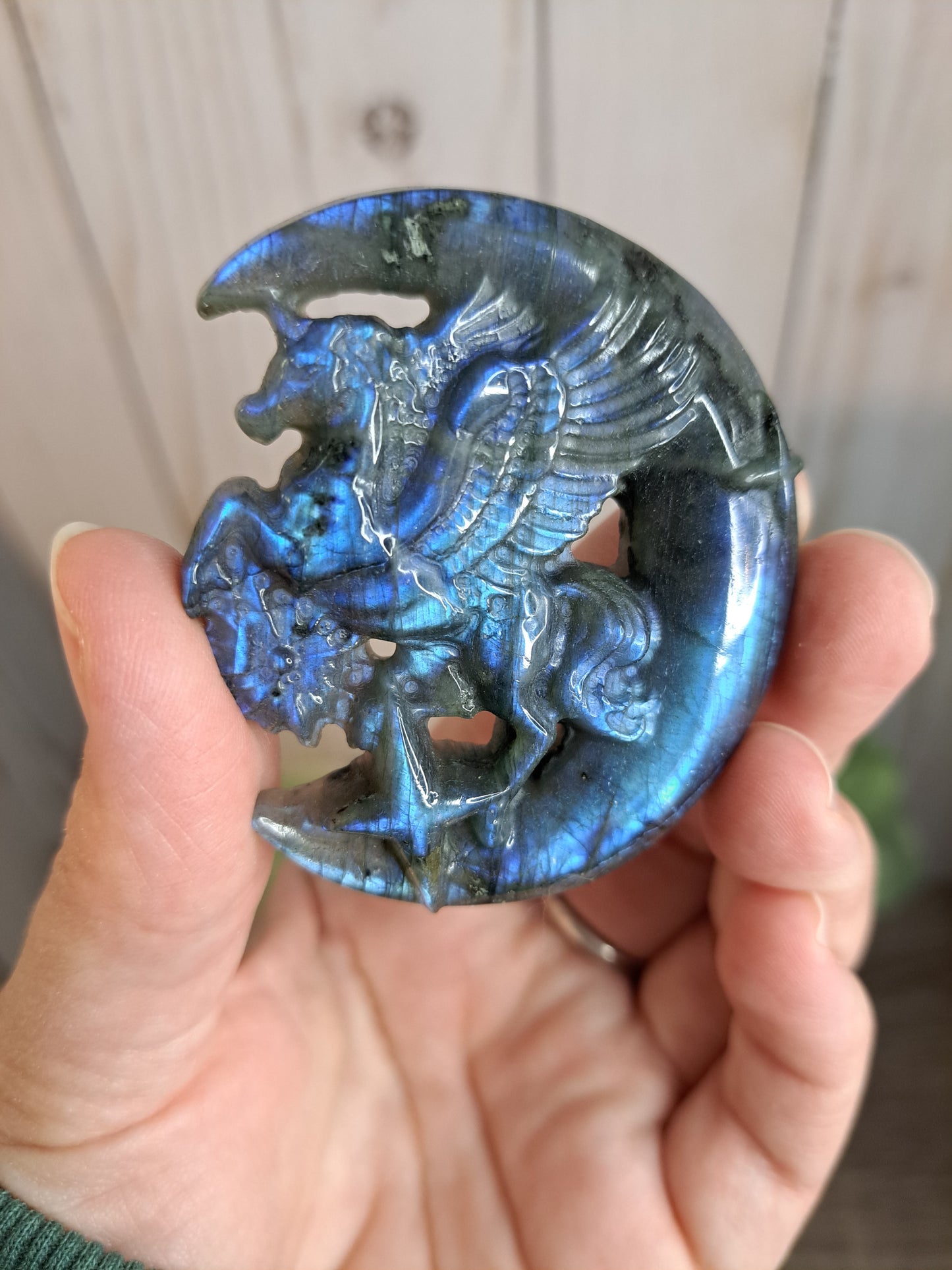 Pegasus Labradorite Carvings