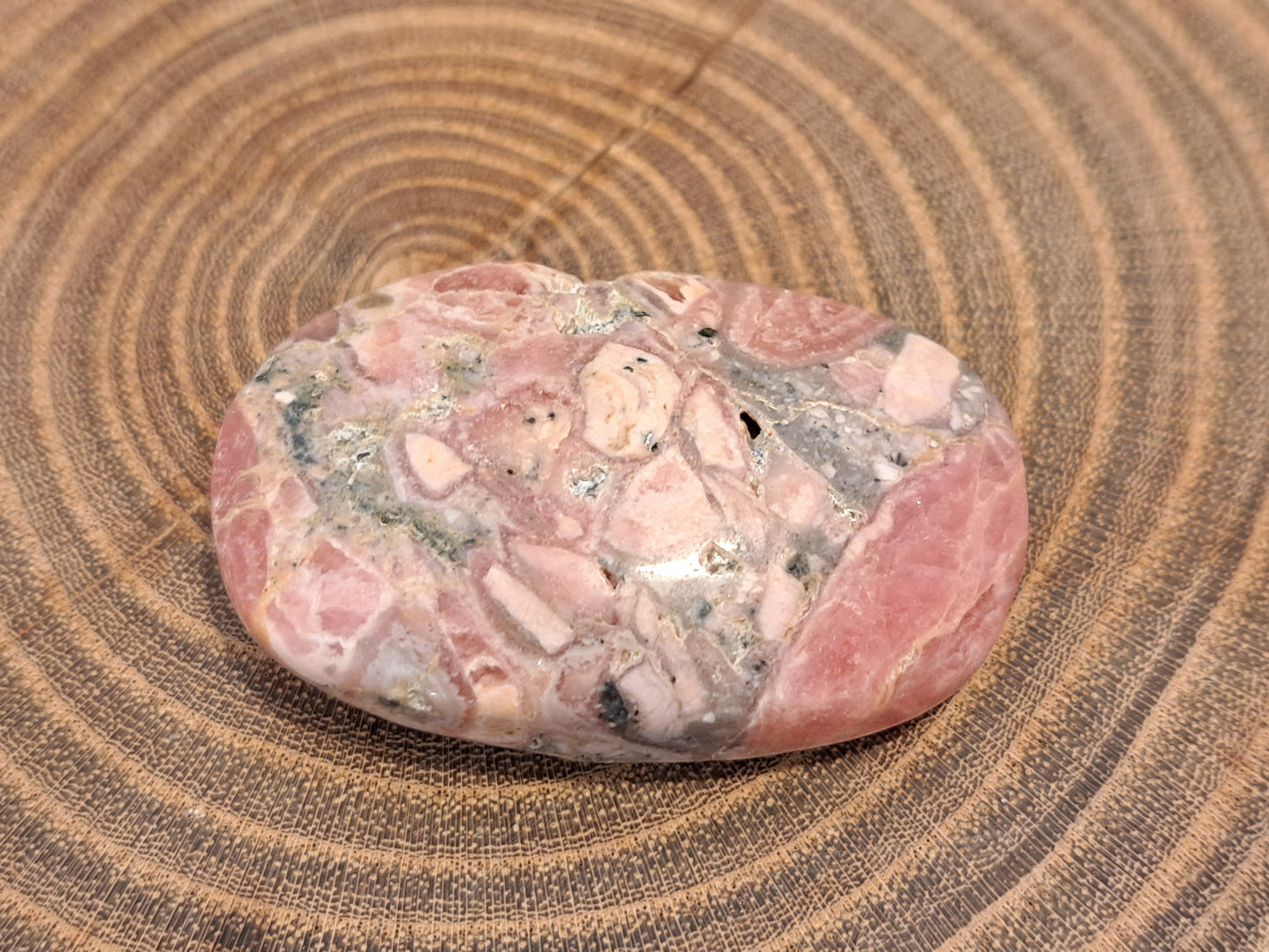 Rhodochrosite Palm Stones