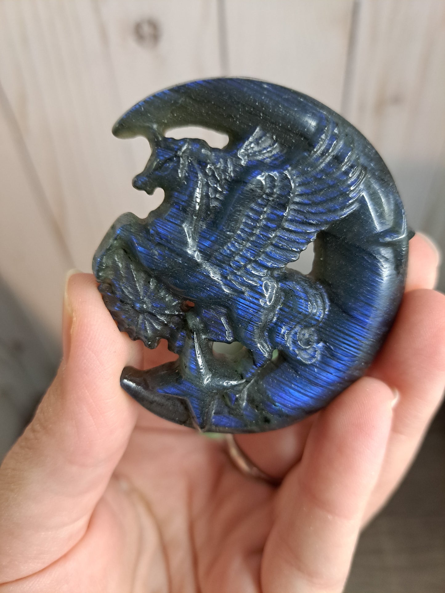 Pegasus Labradorite Carvings