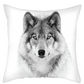 Wolf (white background) - Pillow Case Cover