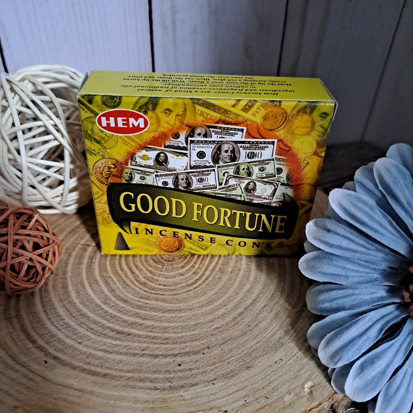 Good Fortune Incense Cones pk 10