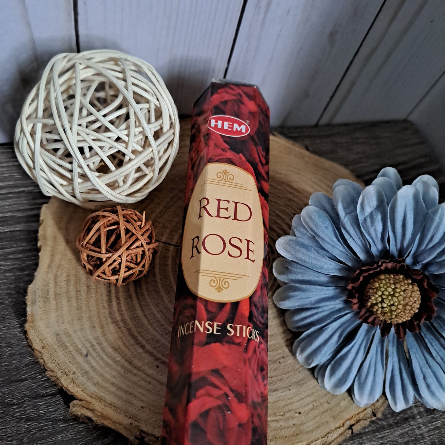 Red Rose Incense Sticks pk 20