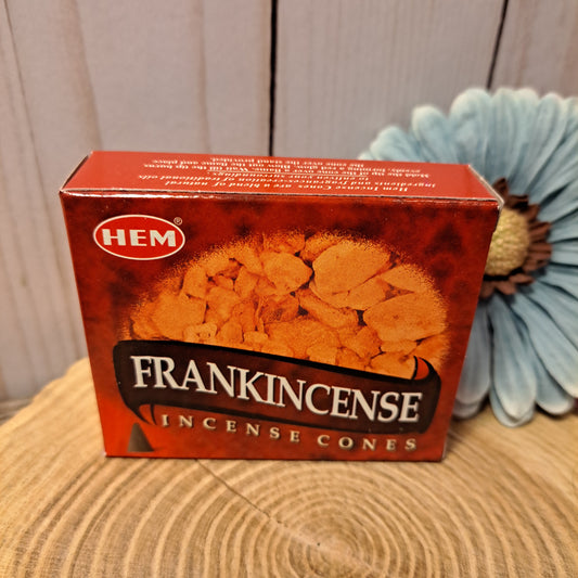 Frankincense Incense Cones pk 10