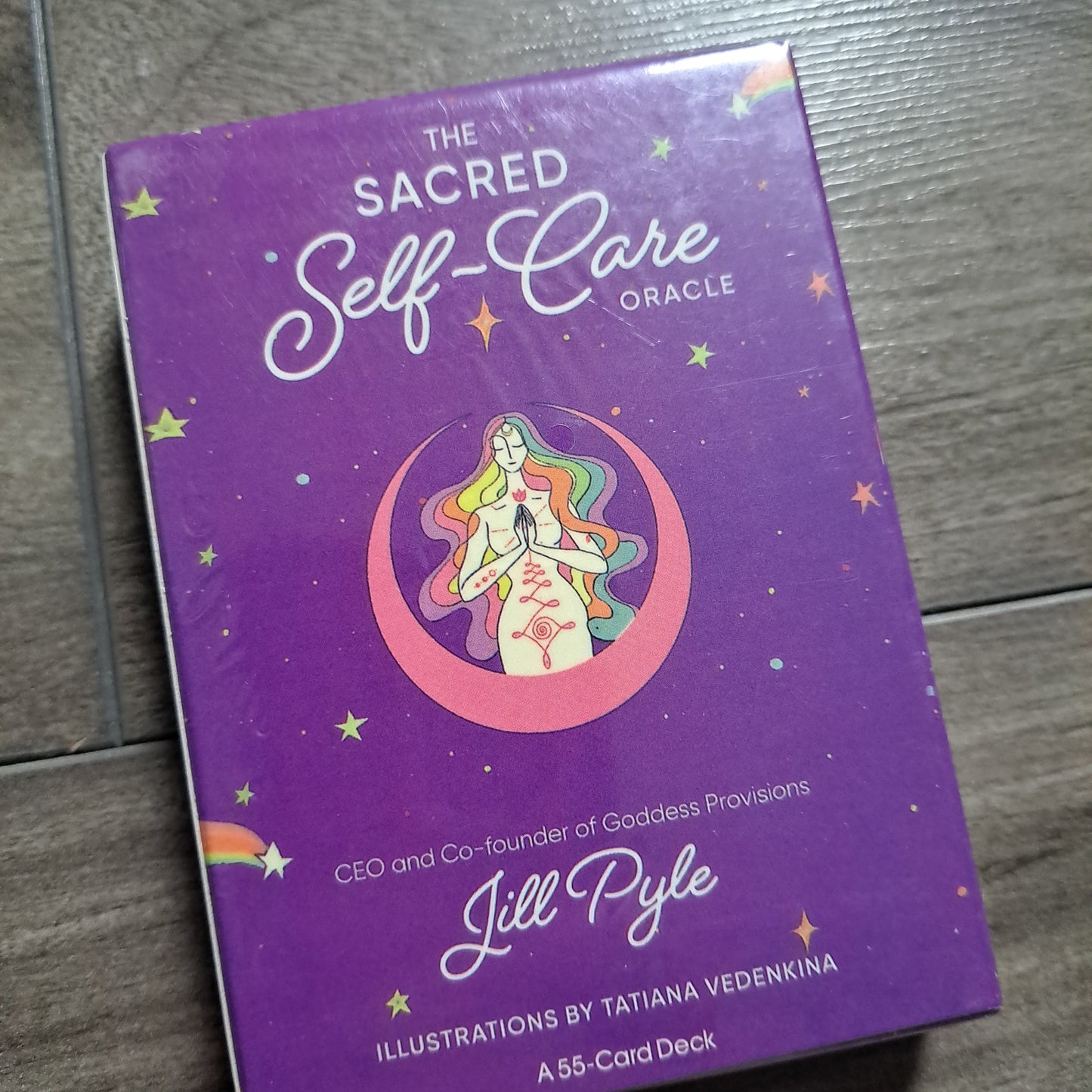 The Sacred Self-Care Oracle- 55 cards Pocket Mini Size