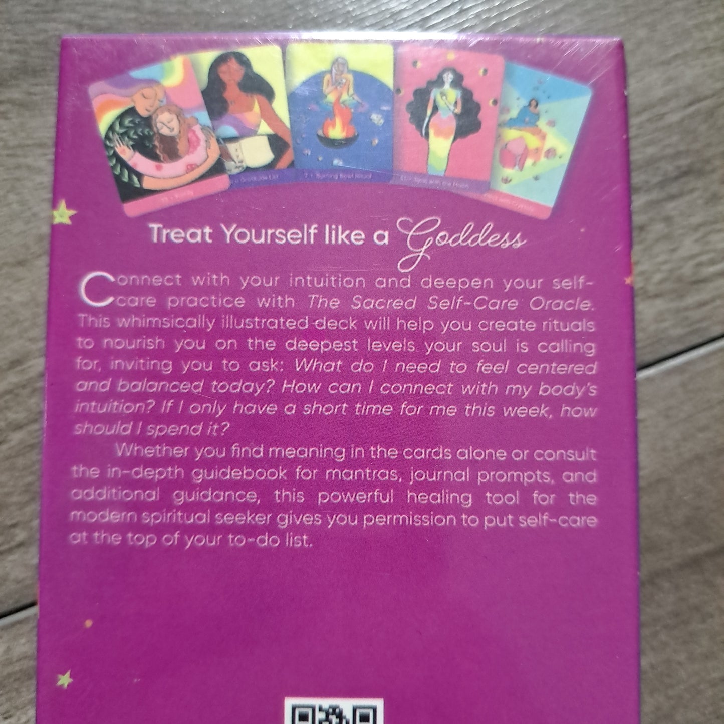 The Sacred Self-Care Oracle- 55 cards Pocket Mini Size