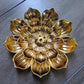 Lotus Incense Burner & Ash Catcher (large) - Alloy Gold