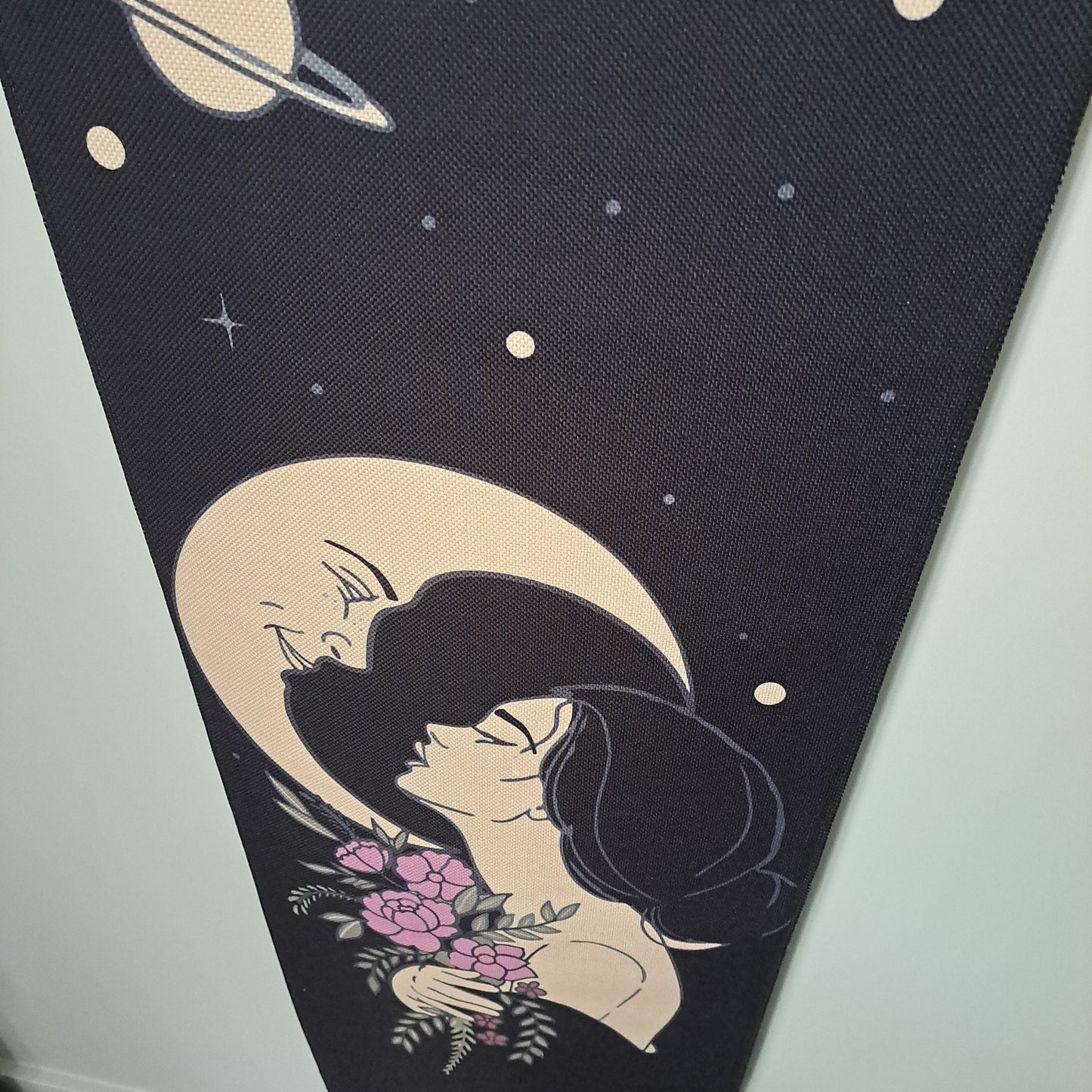 Tapestry Wall Hanging - Long Black Moon