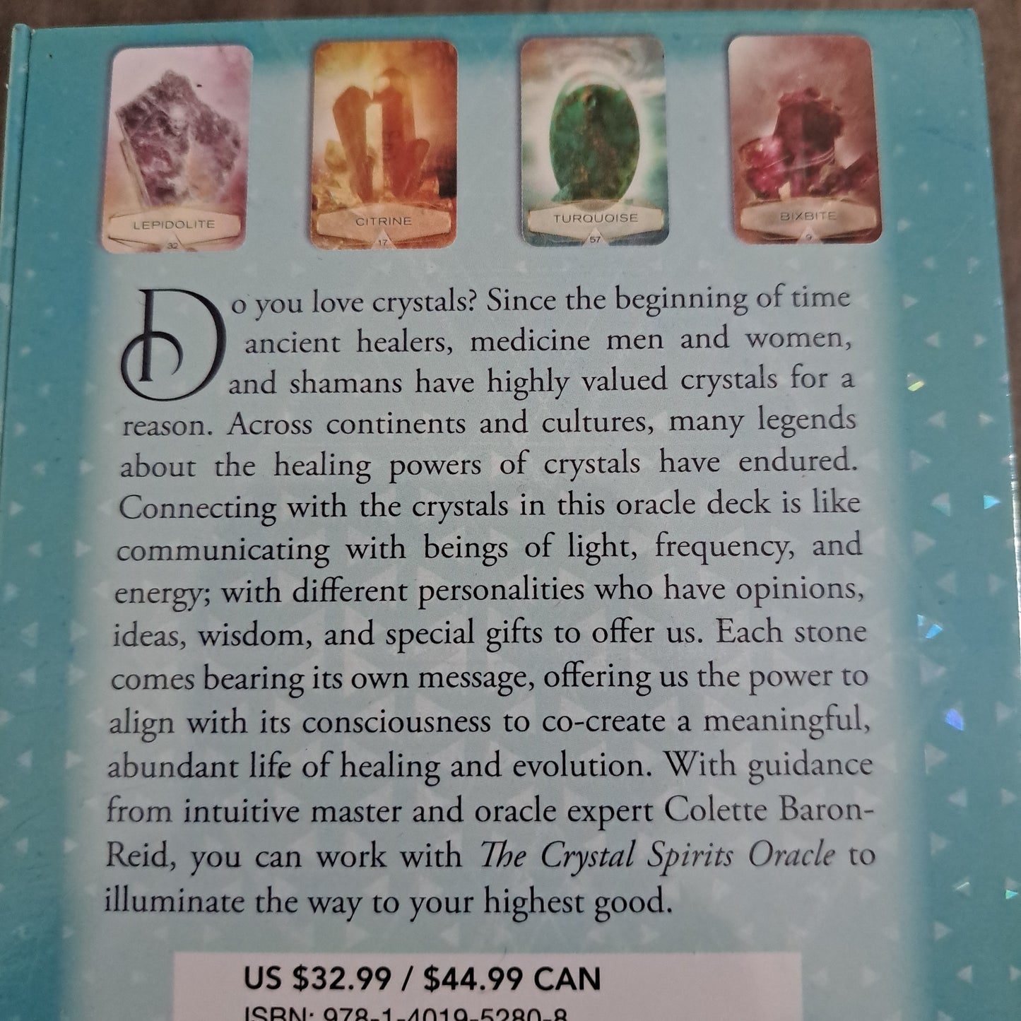 Crystal Spirits Oracle- 58 cards and guidebook