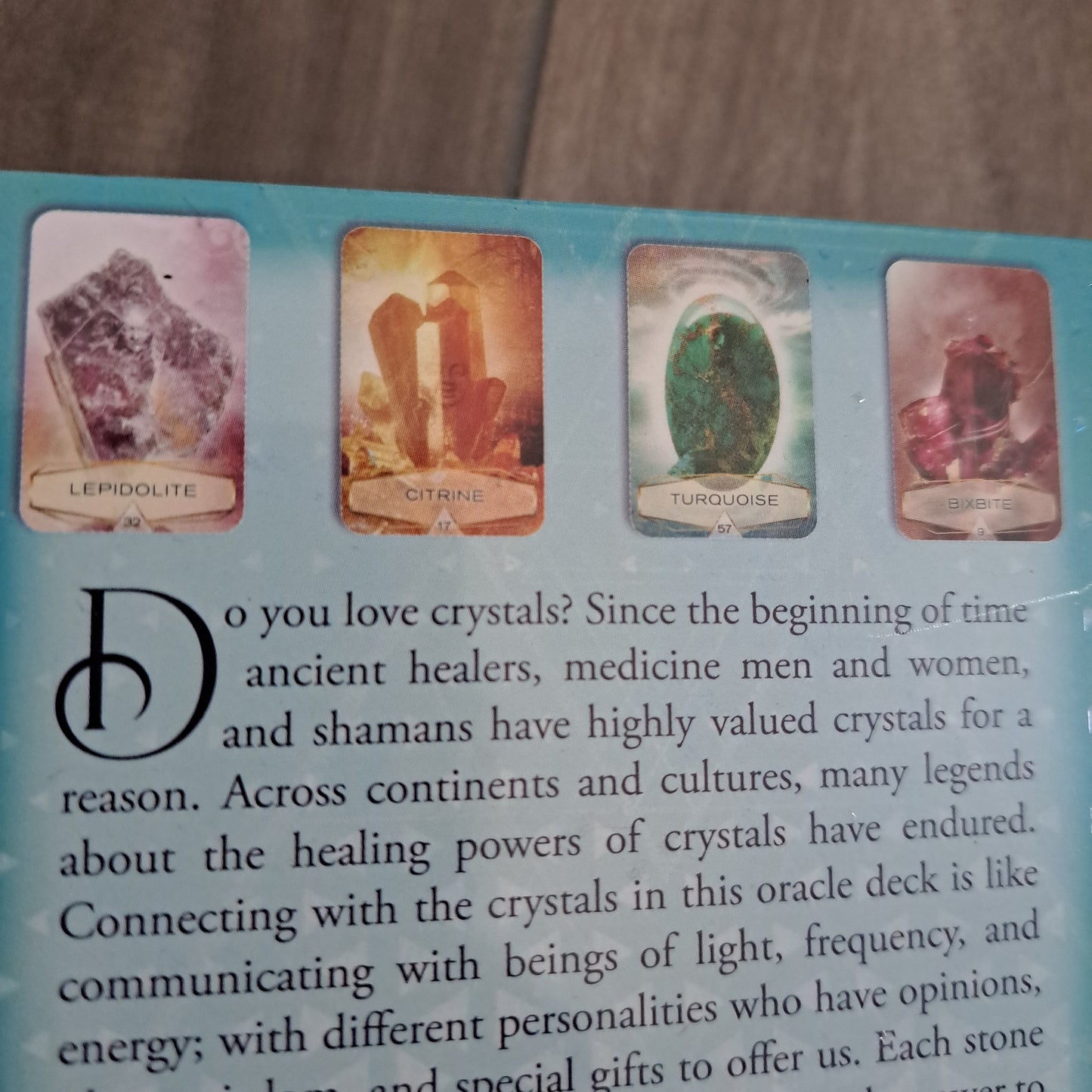 Crystal Spirits Oracle- 58 cards and guidebook