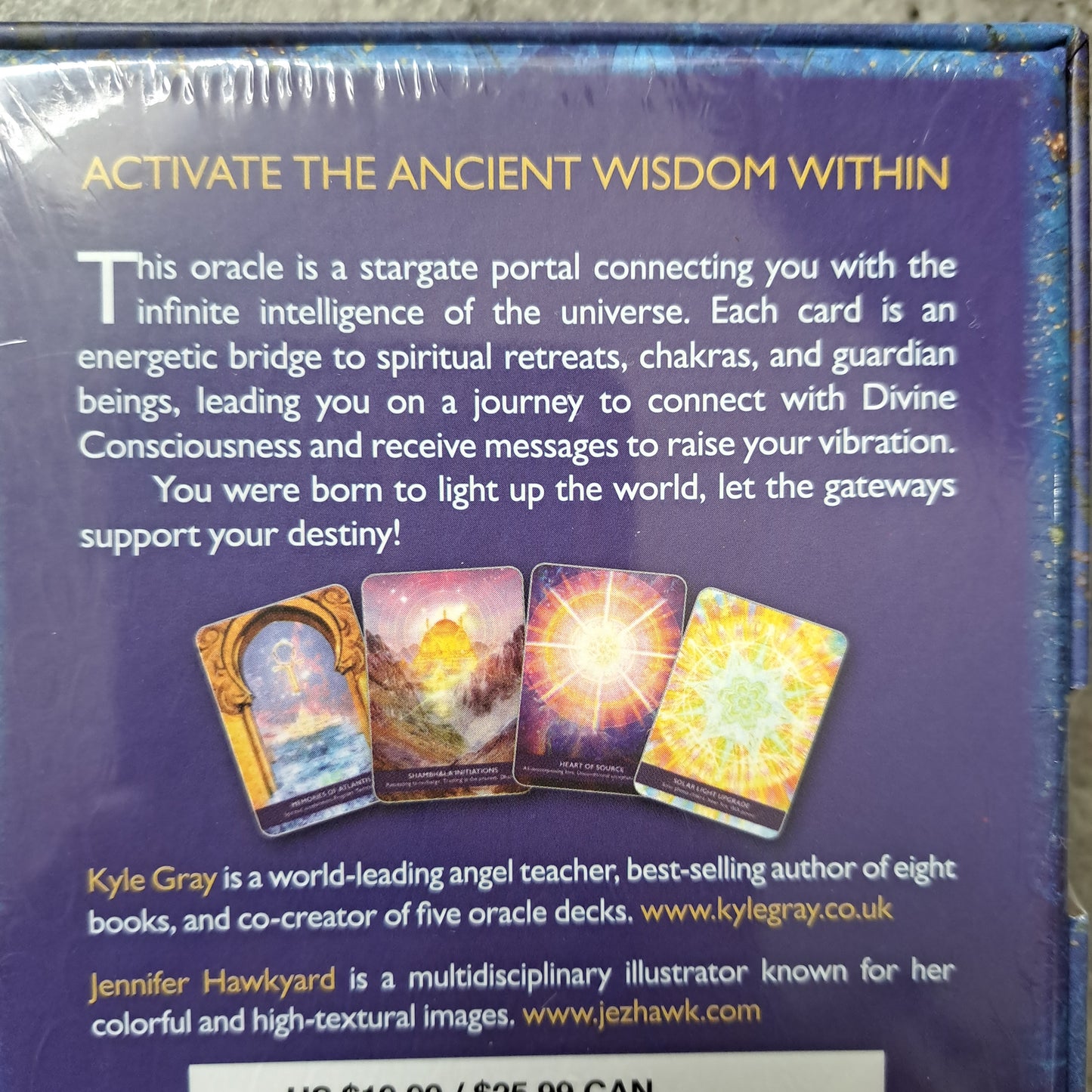 Gateway of Light Activation Oracle- 44 cards and guidebook