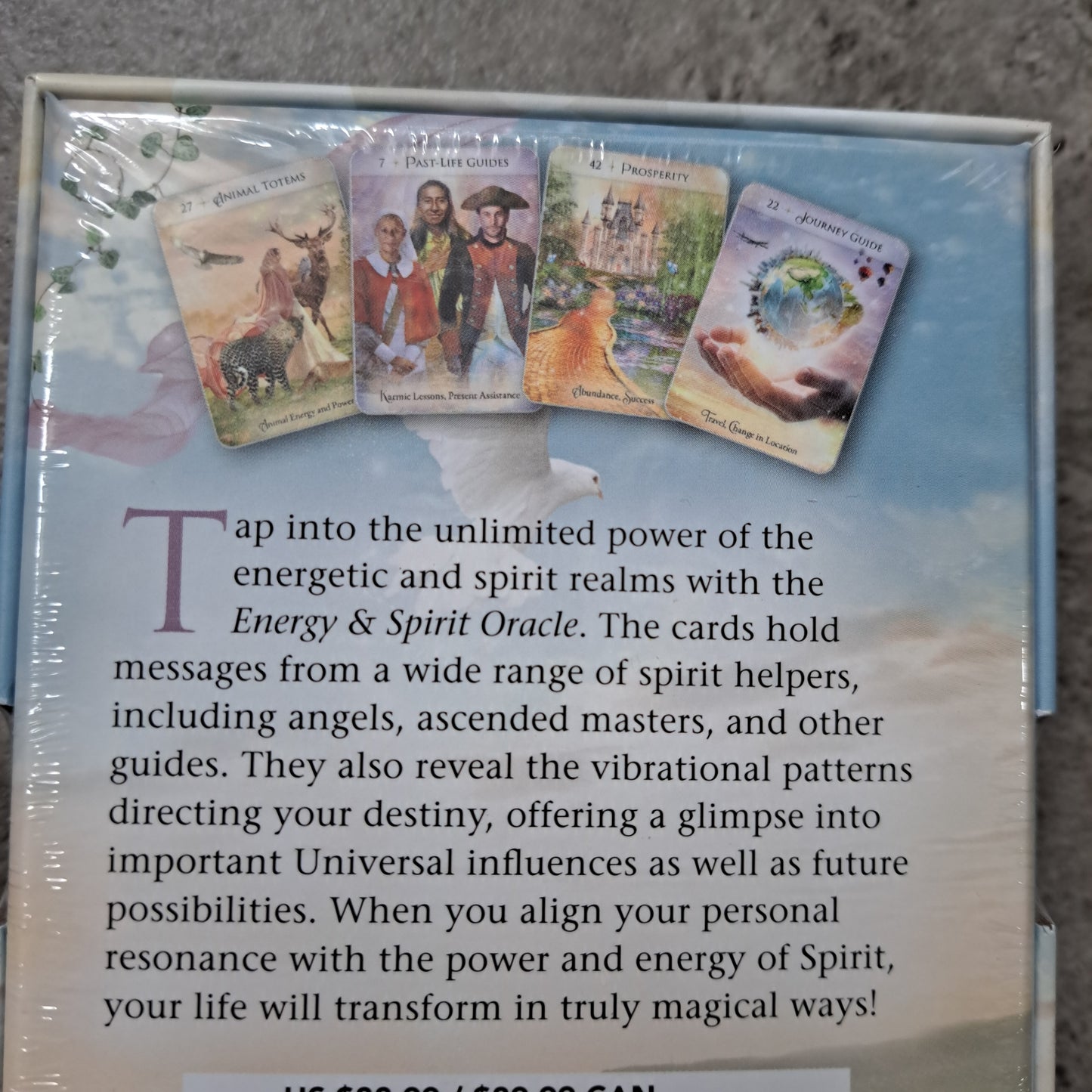 Energy & Spirit Oracle - 44 cards and guidebook