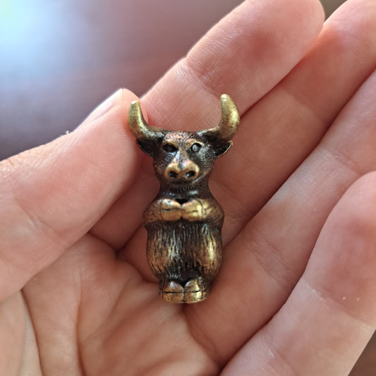 Bull Incense Holder