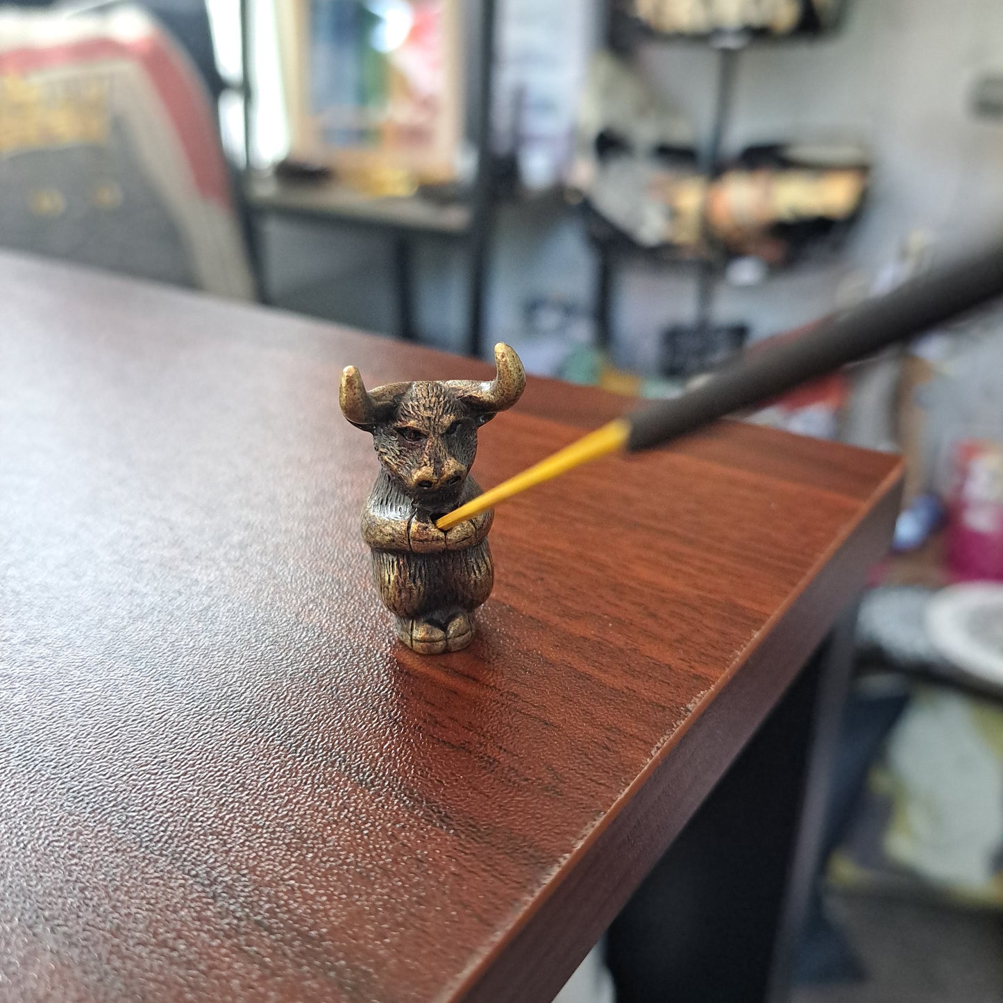 Bull Incense Holder