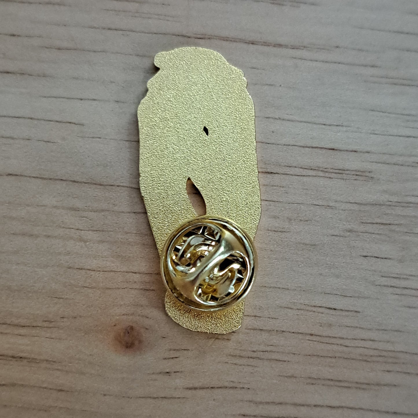 Holding Hands Ying Yang Pin