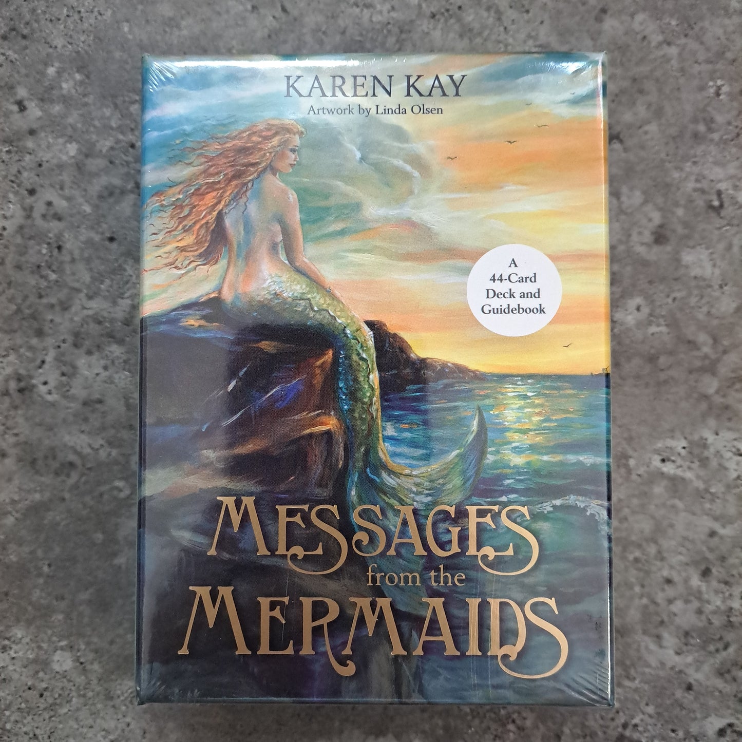 Messages from the Mermaids Oracle and Guidebook - 44 Cards