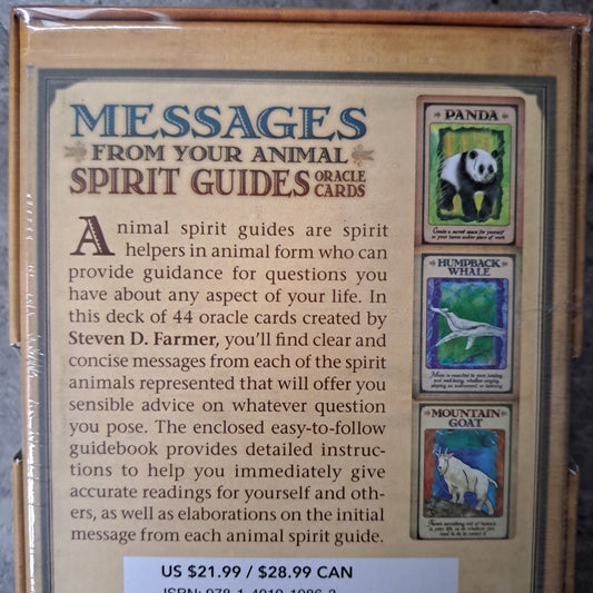 Messages From Your Animal Spirit Guides Oracle - 44 Cards and Guidebook