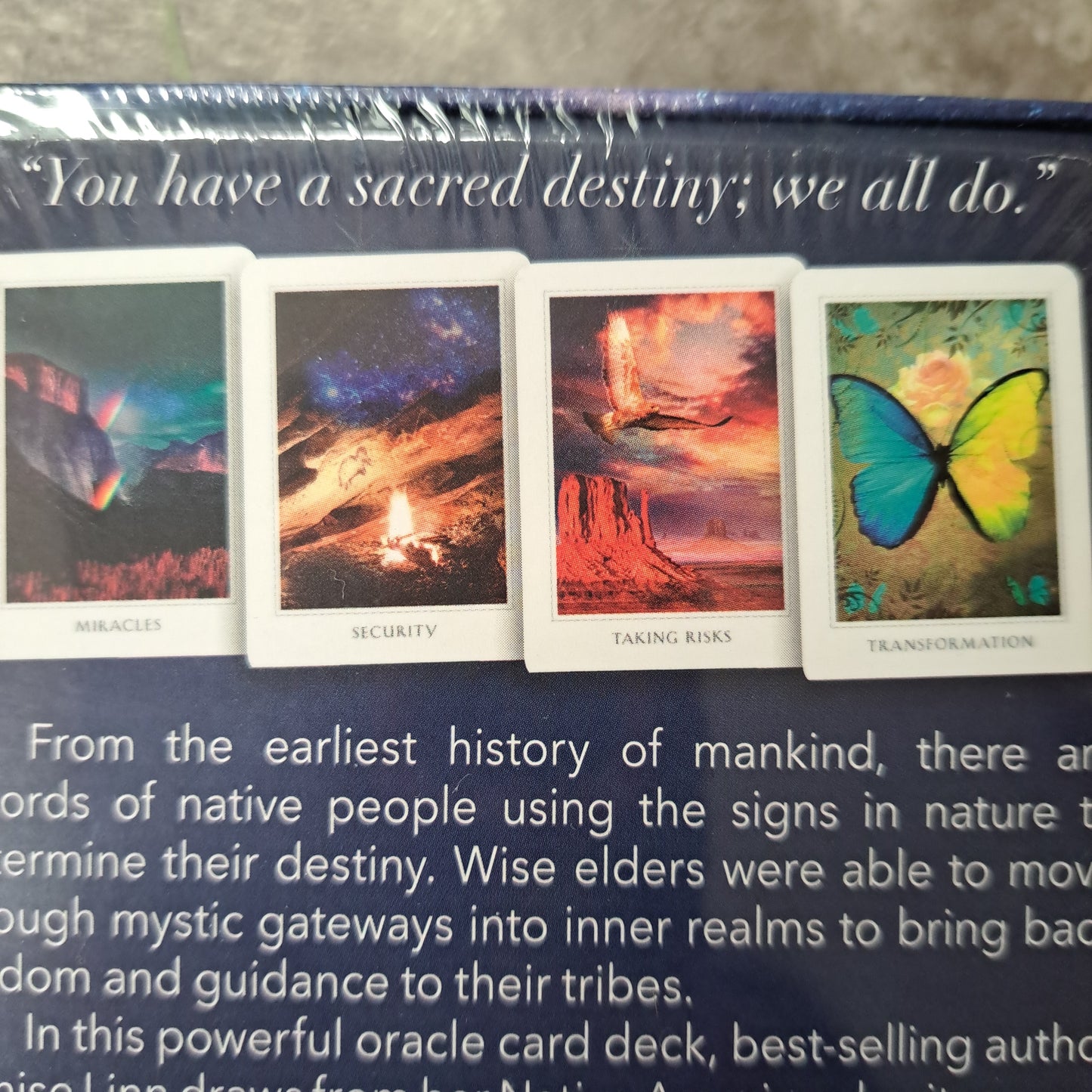 Sacred Destiny Oracle - 52 Cards and Guidebook