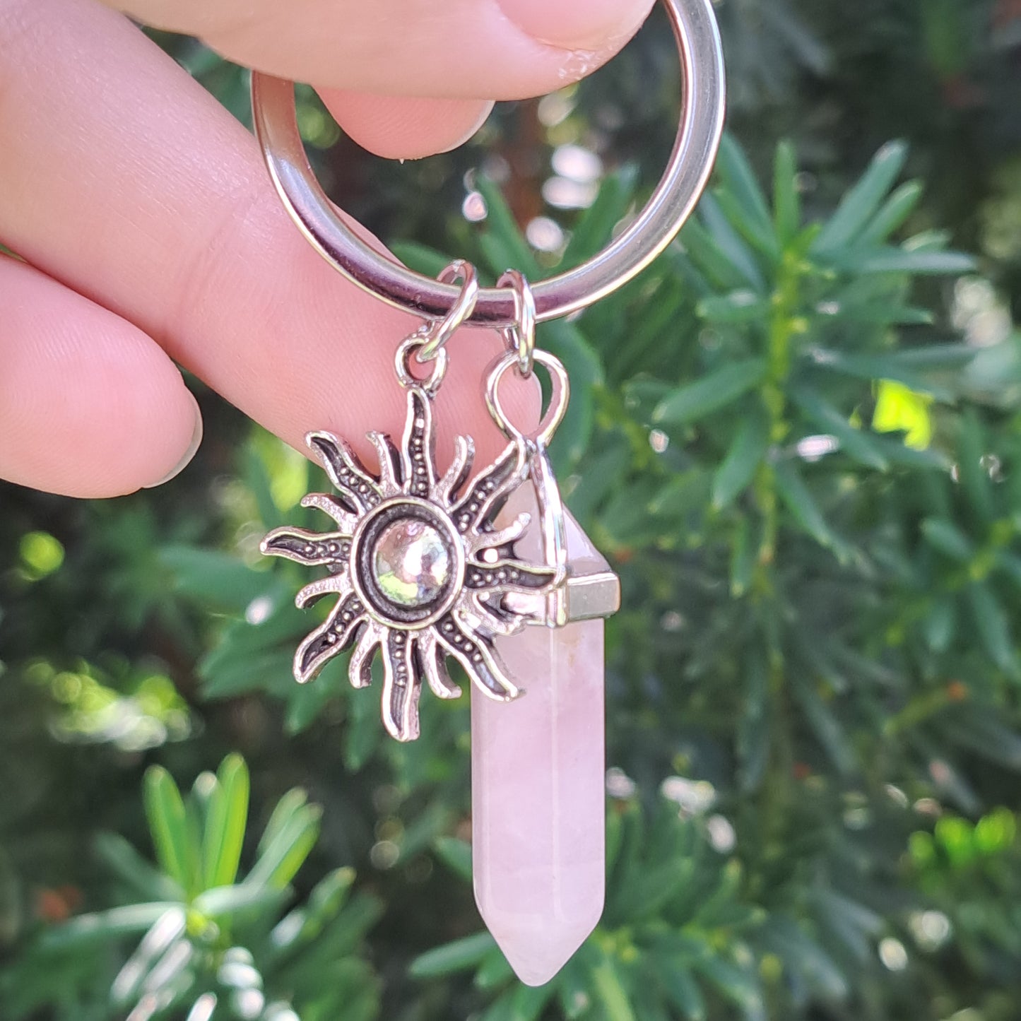 Key Chain - Crystal & Sun