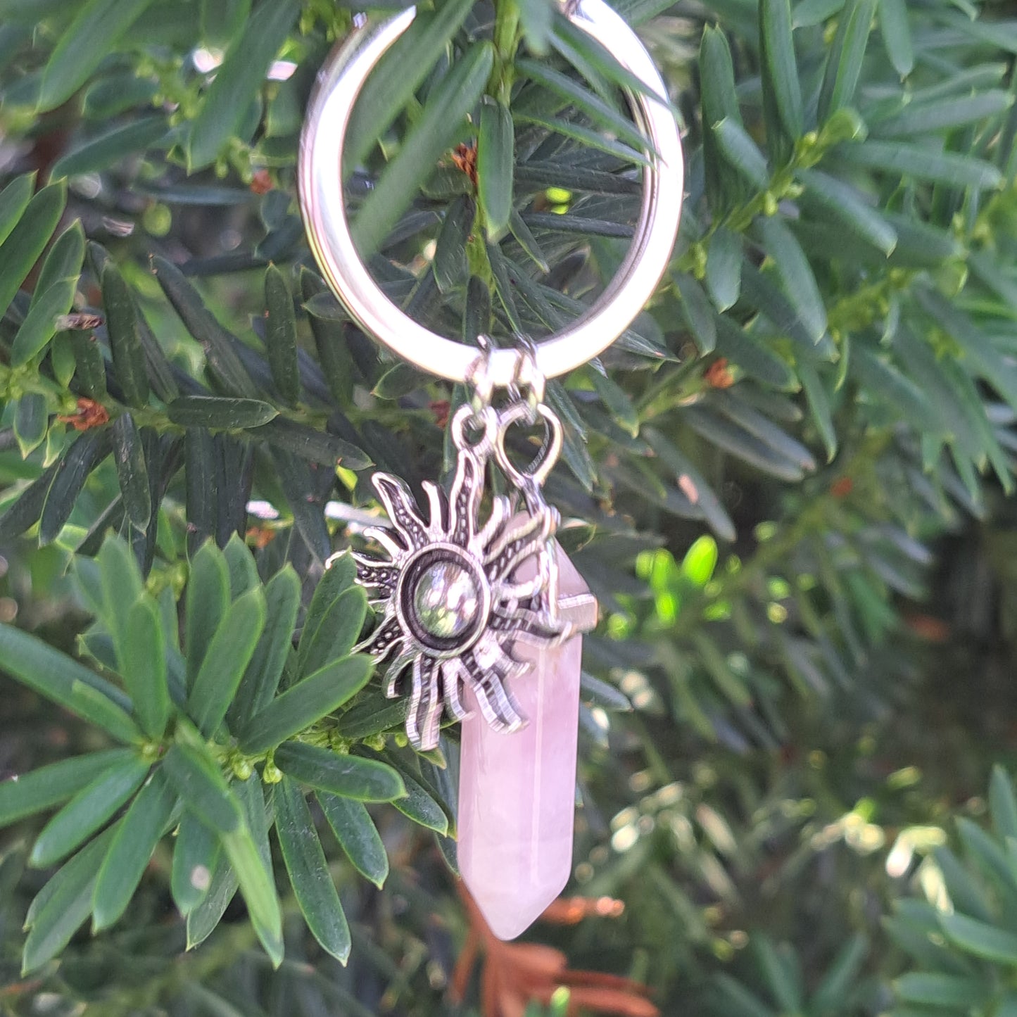 Key Chain - Crystal & Sun