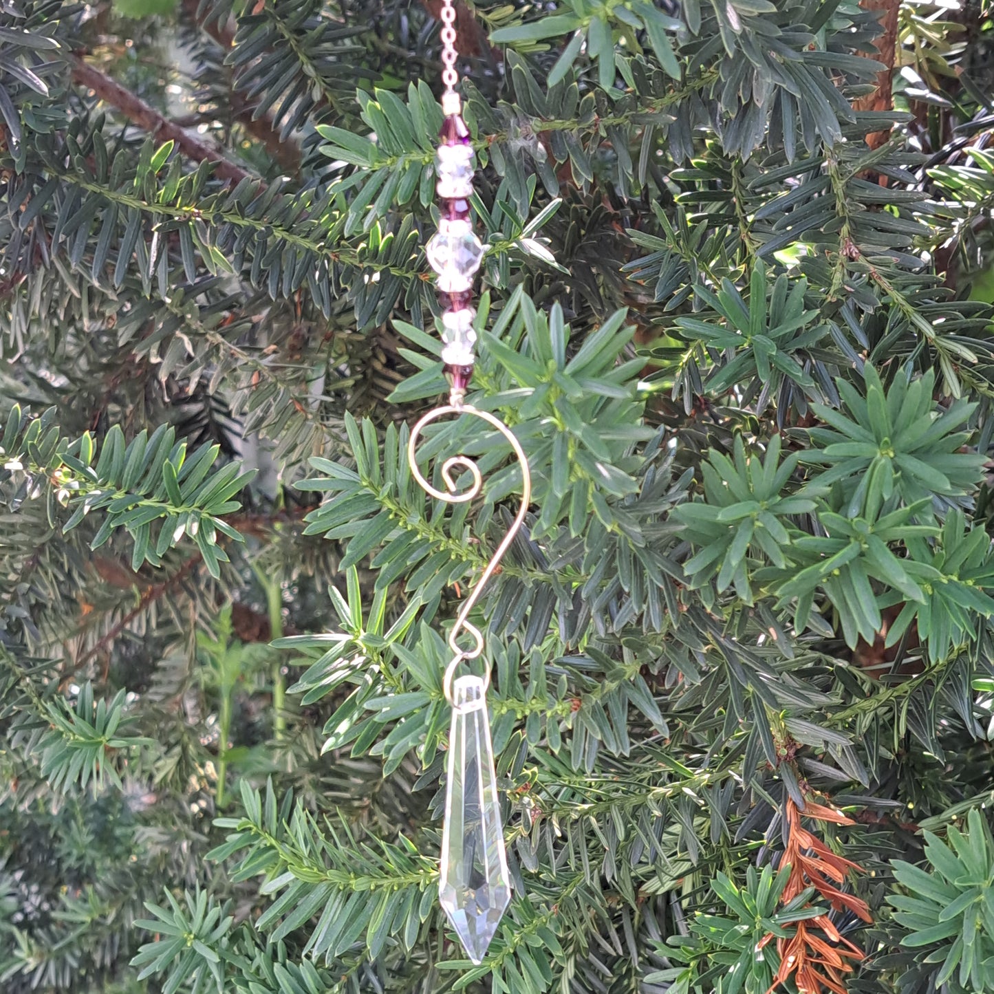 Sun Catcher - Straight Crystal Bottom