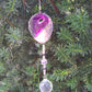 Geode Sun Catcher - Purple