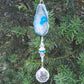 Geode Sun Catcher - Blue
