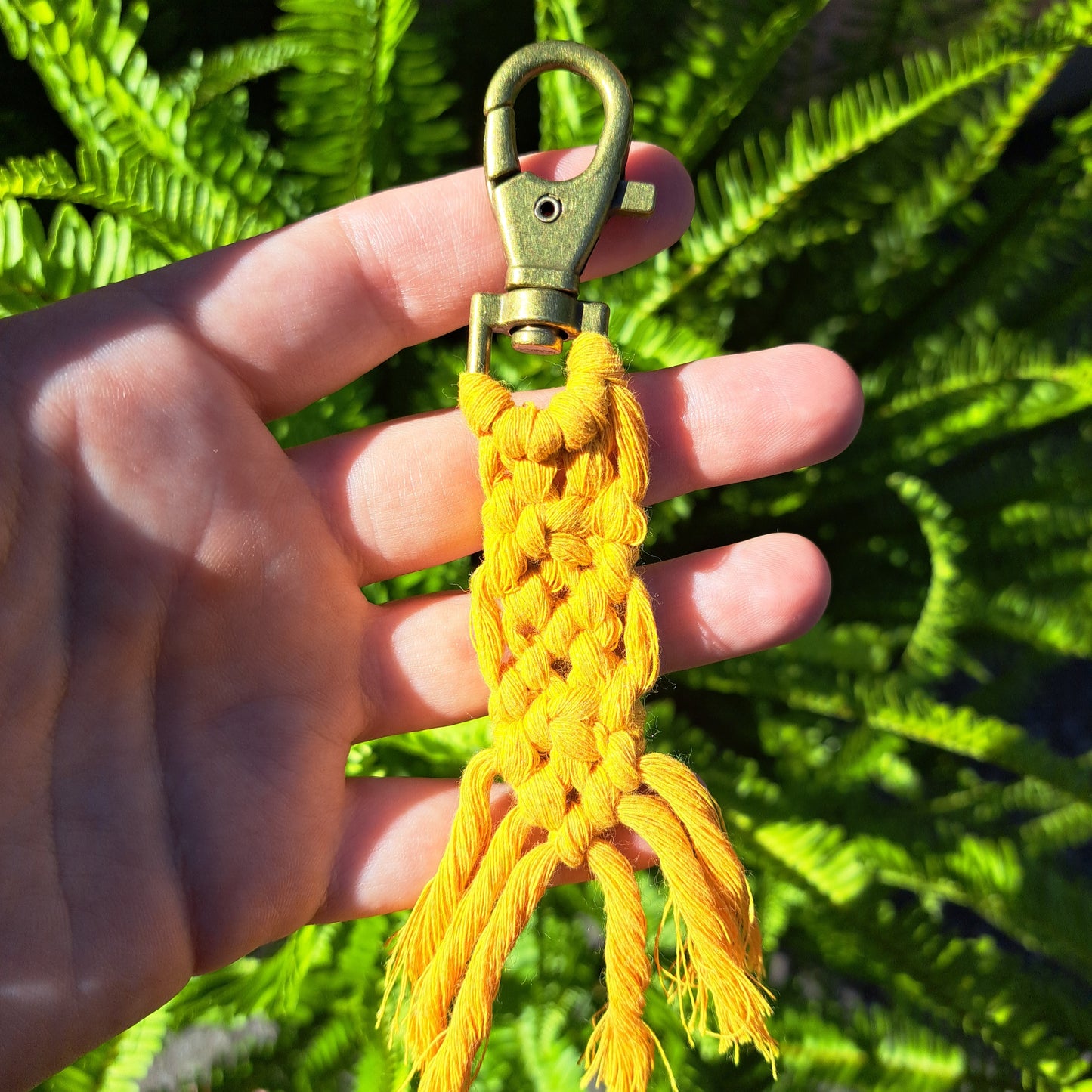 Mini Macrame Key Chain