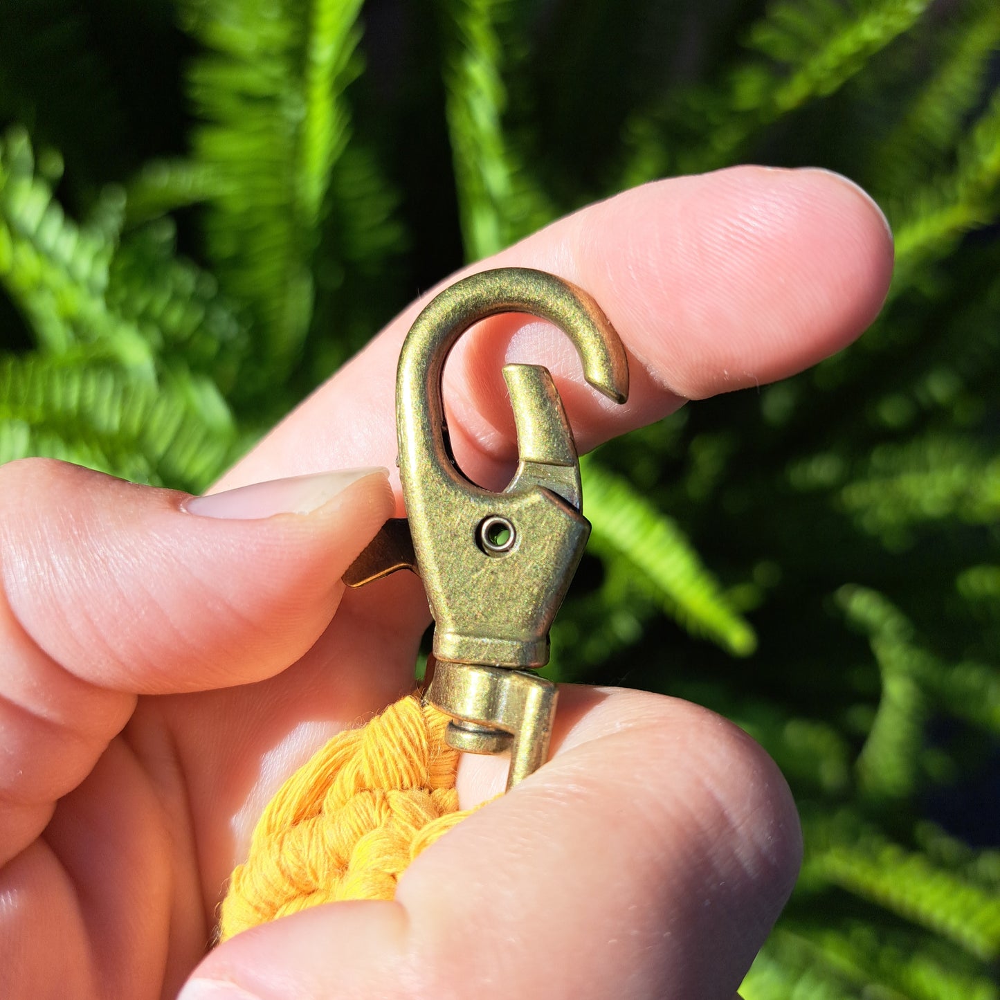 Mini Macrame Key Chain