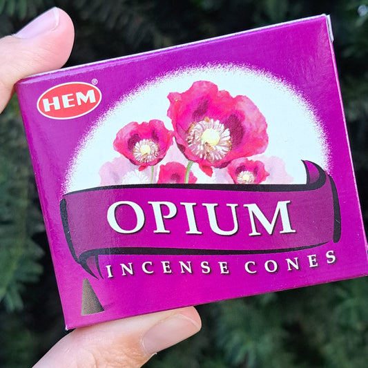 Opium Incense Cones pk 10