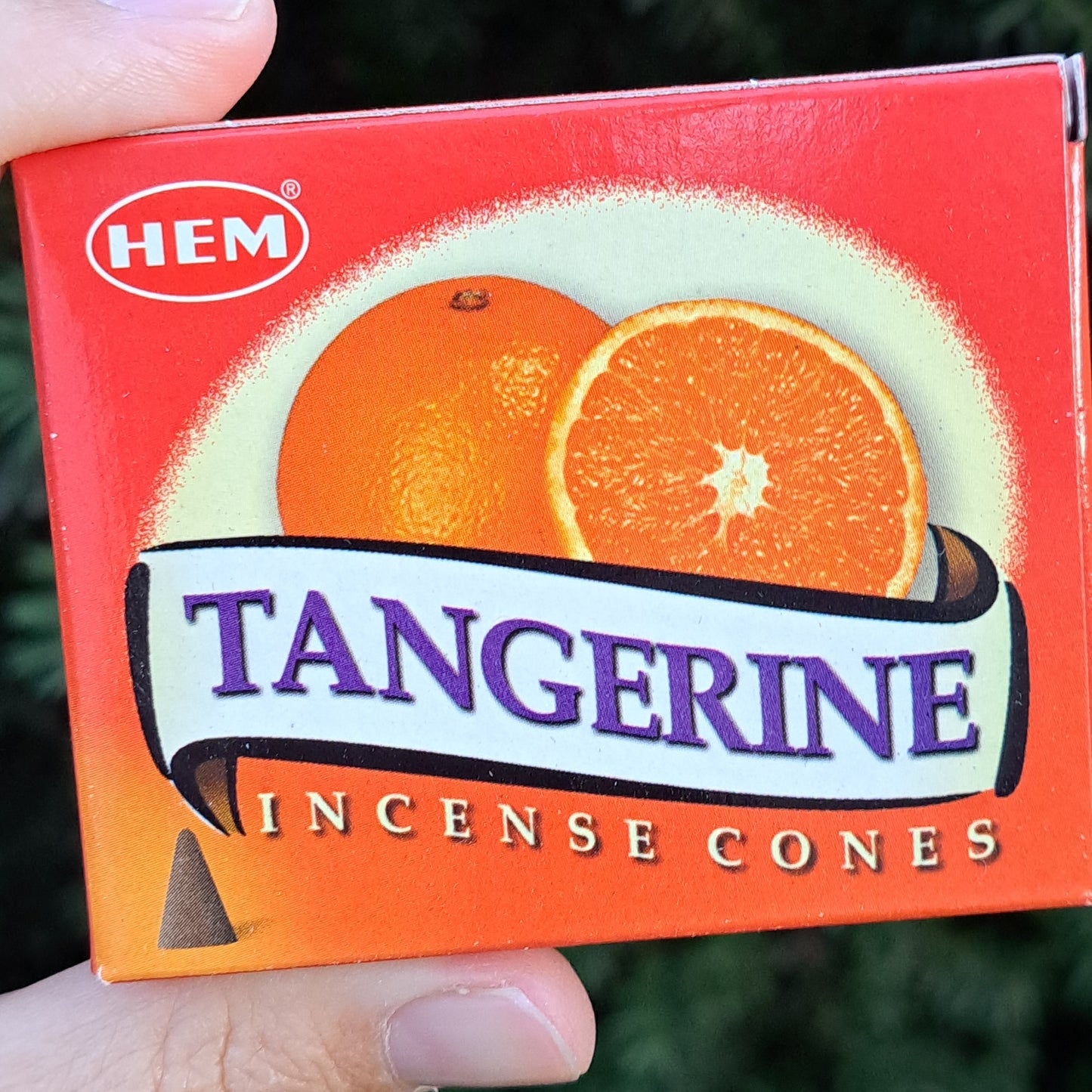 Tangerine Incense Cones pk 10